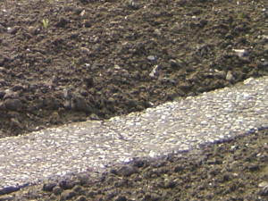 Gartenweg ausbessern